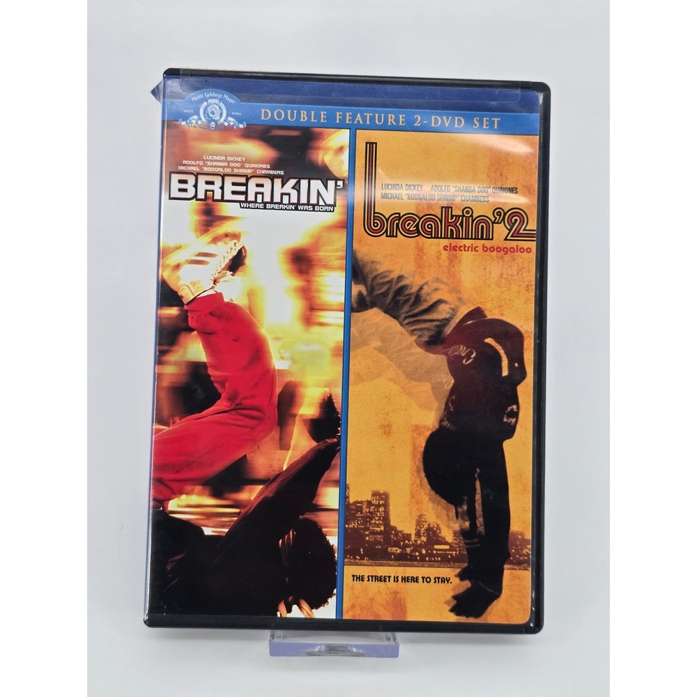 Breakin and Breakin 2 Electric Boogaloo DVD Double Feature MGM 2-Disc Set